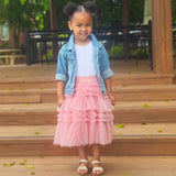 Layla Princess Ruffle Skirt