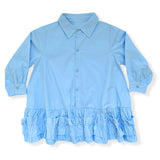 Gianna Ruffle Shirt Dress