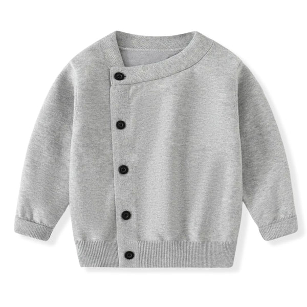 OWEN SIDE BUTTON SWEATER