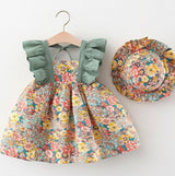 Quinn Sundress & Hat Set