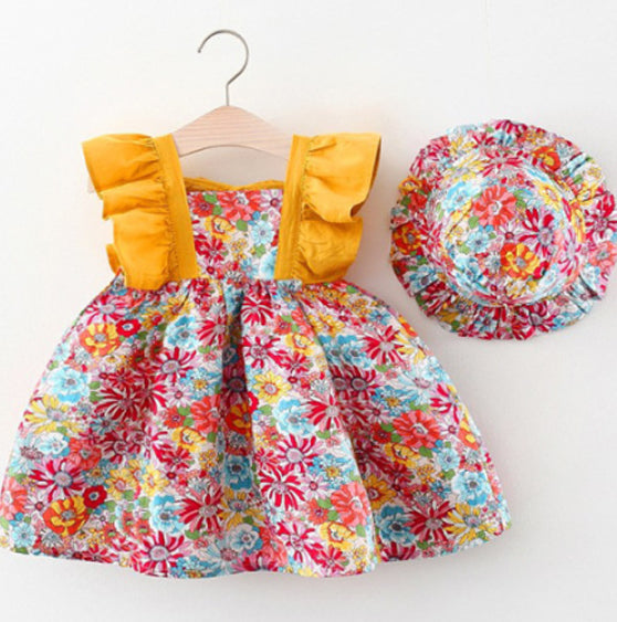 Quinn Sundress & Hat Set